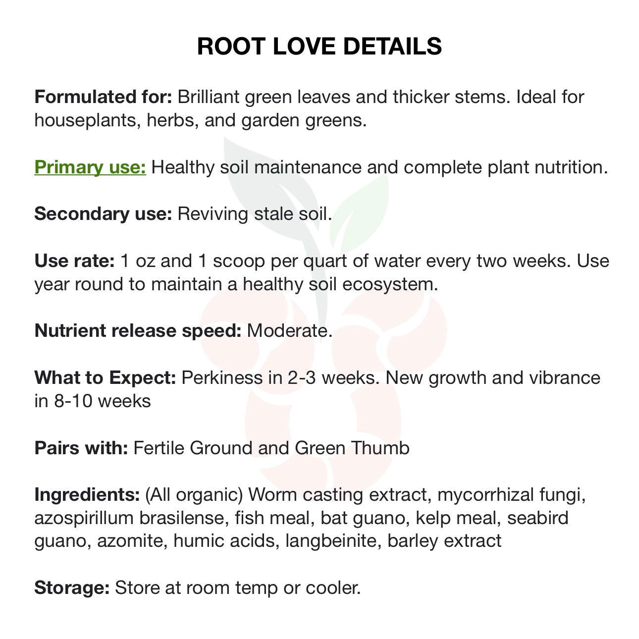 Root Love - Liquid Only